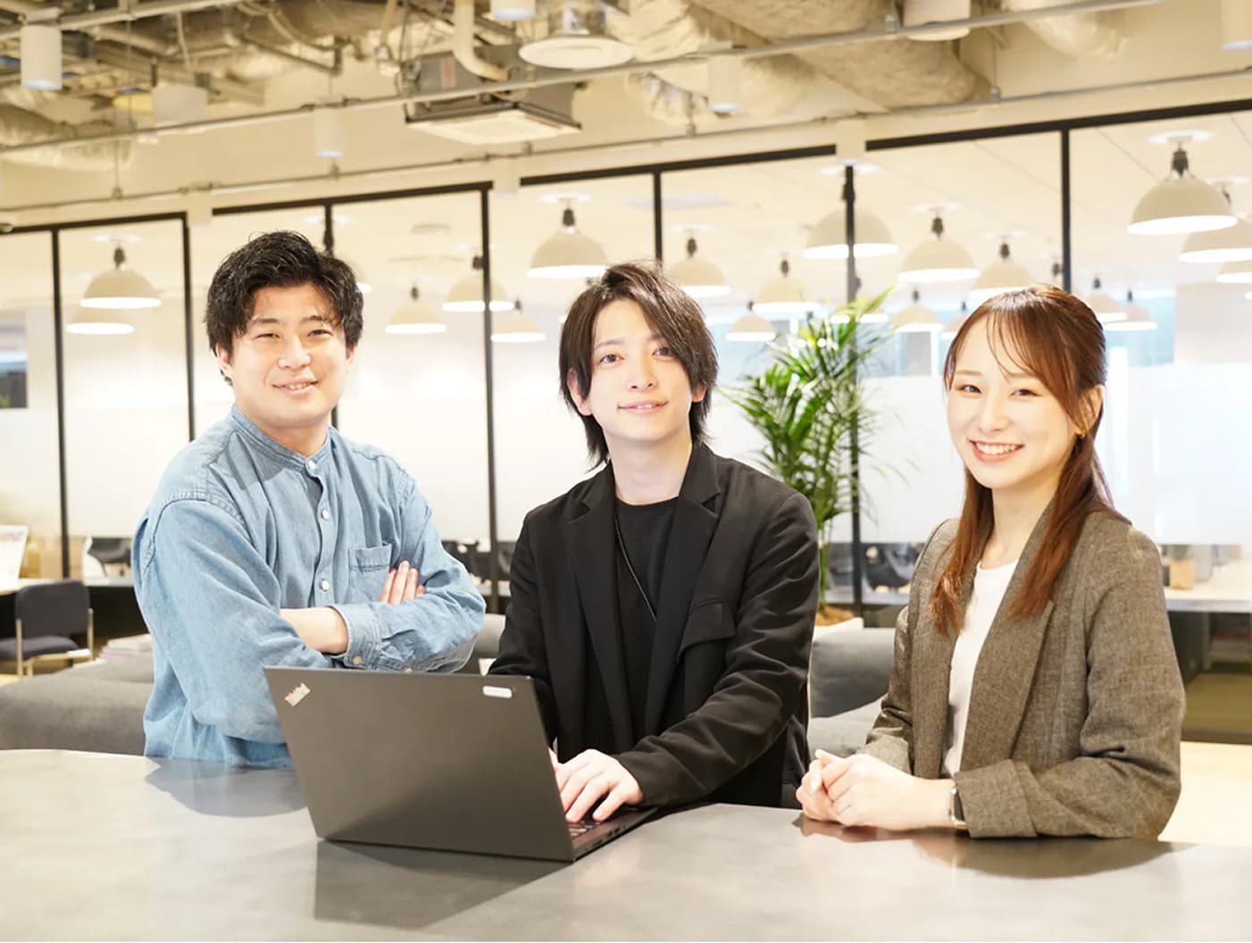 社員の写真