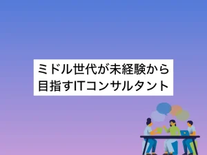 ITコンサルタントに必要なスキルを解説！ミドル世代の転職での活かし方